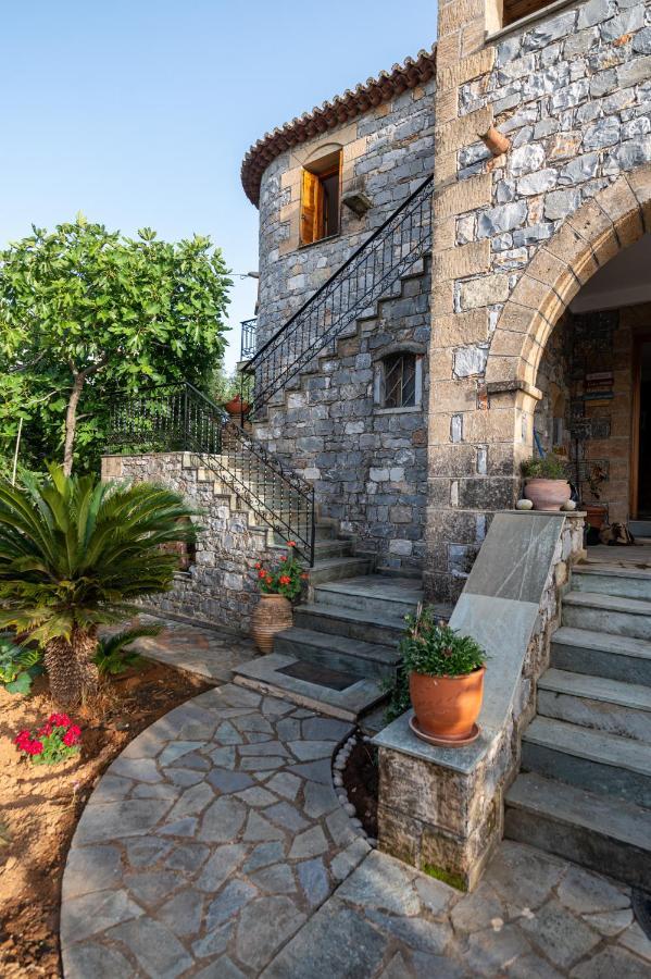 Alex Stone House Villa Kardhamili Bagian luar foto